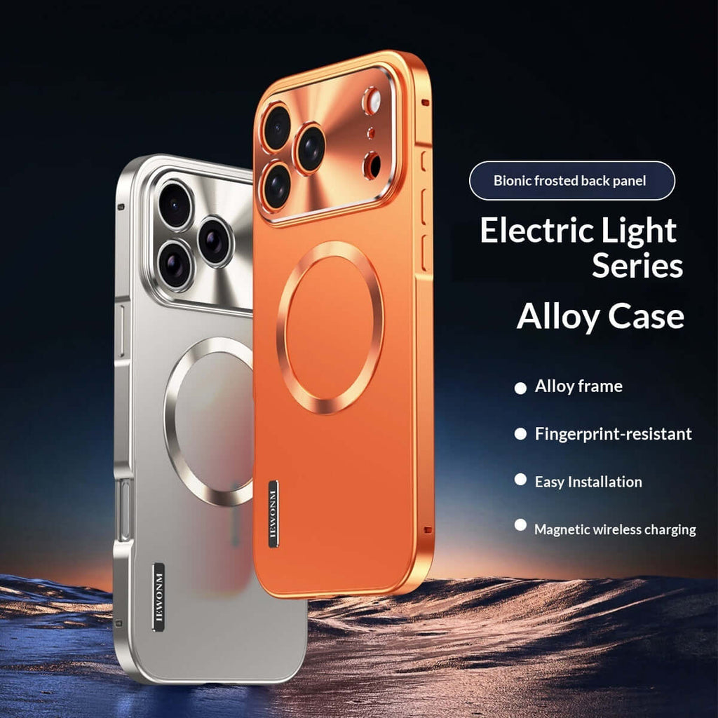 iPhone 17 Pro Max Case electroplated magnetic metal