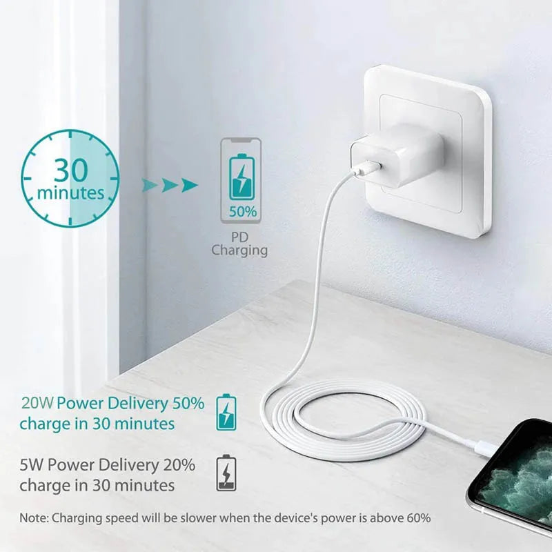 Original Apple Charger  Type C Magnetic Wireless Charger USB-C 20w Fast charger for iphone 17pro max 17 16 promax 15 14 13 12