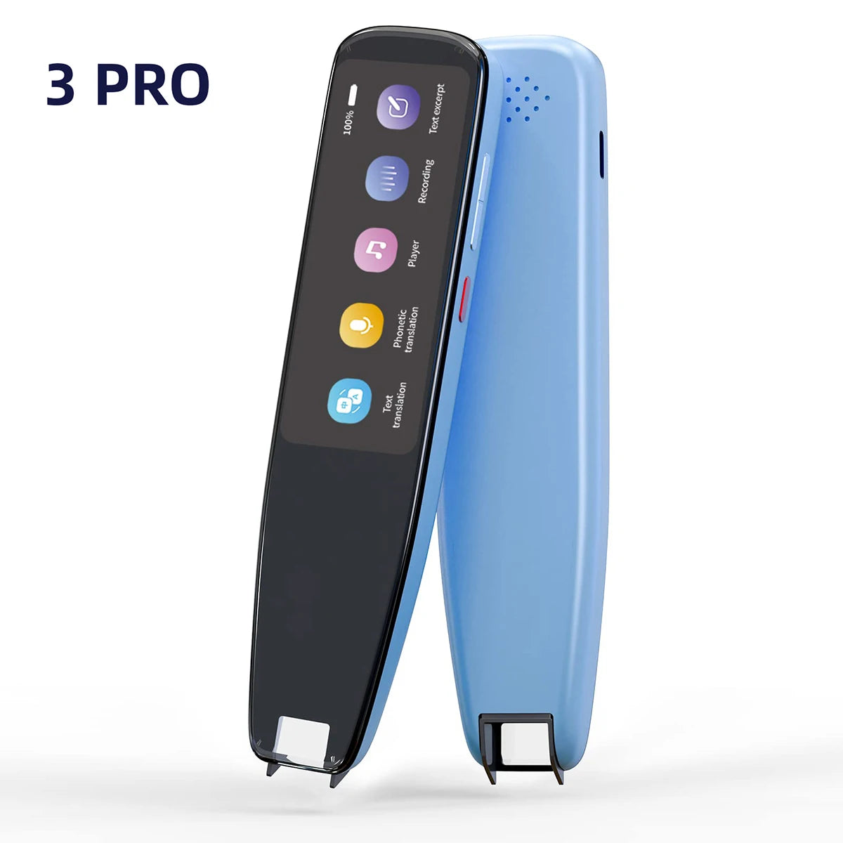 Stylo Lecteur Scanner 3 PRO – Stylo Traducteur et de Lecture pour Dyslexie et Autisme, Traducteur Vocal Intelligent, 112 Langues