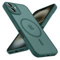 Luxury Frosted Phone Case For iPhone 17 16 15 14 13 12 11 Pro Max 16 15 Plus 17 Air For Magsafe Matte Transparent Magnetic Cover