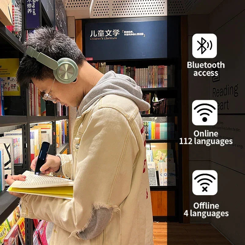 Stylo Lecteur Scanner 3 PRO – Stylo Traducteur et de Lecture pour Dyslexie et Autisme, Traducteur Vocal Intelligent, 112 Langues