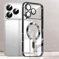Luxury for MagSafe Magnetic Plating Phone Case for iPhone 17 Pro Max 17 Pro Bumper Case for iPhone 17 Pro Max 17 Air Clear Cover