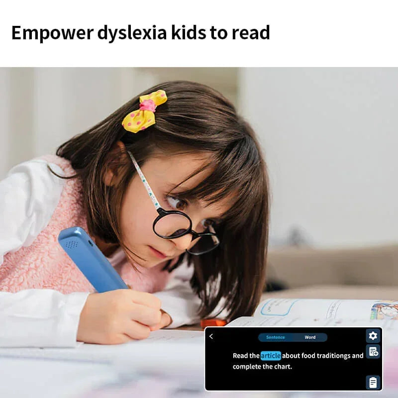 Stylo Lecteur Scanner 3 PRO – Stylo Traducteur et de Lecture pour Dyslexie et Autisme, Traducteur Vocal Intelligent, 112 Langues
