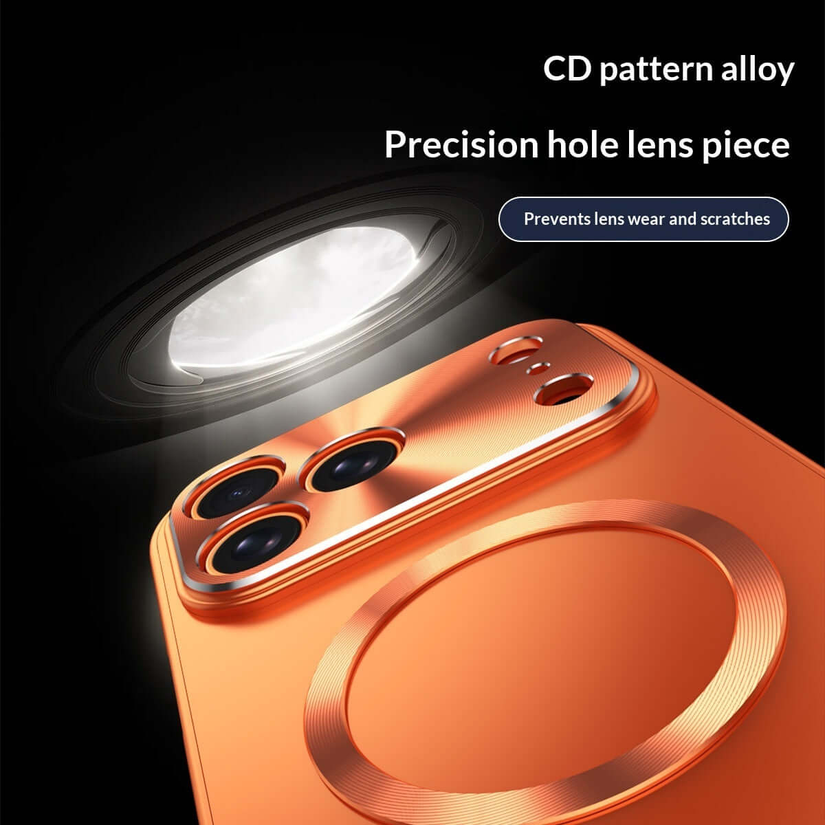 iPhone 17 Pro Max Case electroplated magnetic metal
