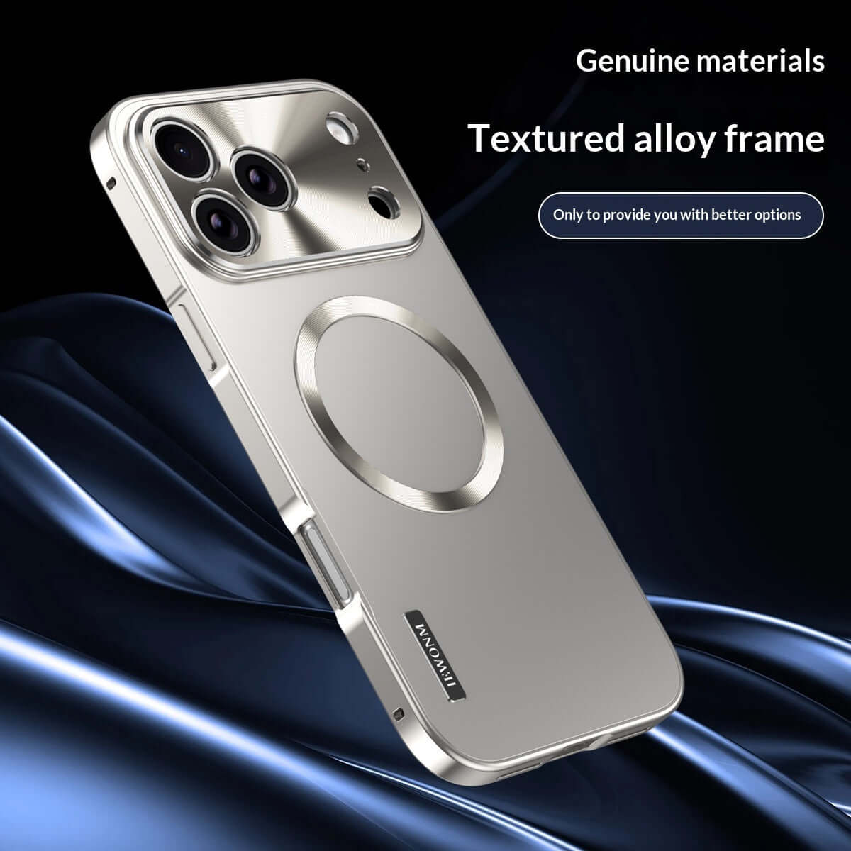 iPhone 17 Pro Max Case electroplated magnetic metal